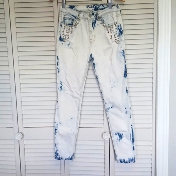 Urban Outfitters BDG Twig High-Rise Studded Jean, Size 27 - Picture 2 of 14